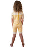 Kids Short Wetsuit in Yellow Gingham